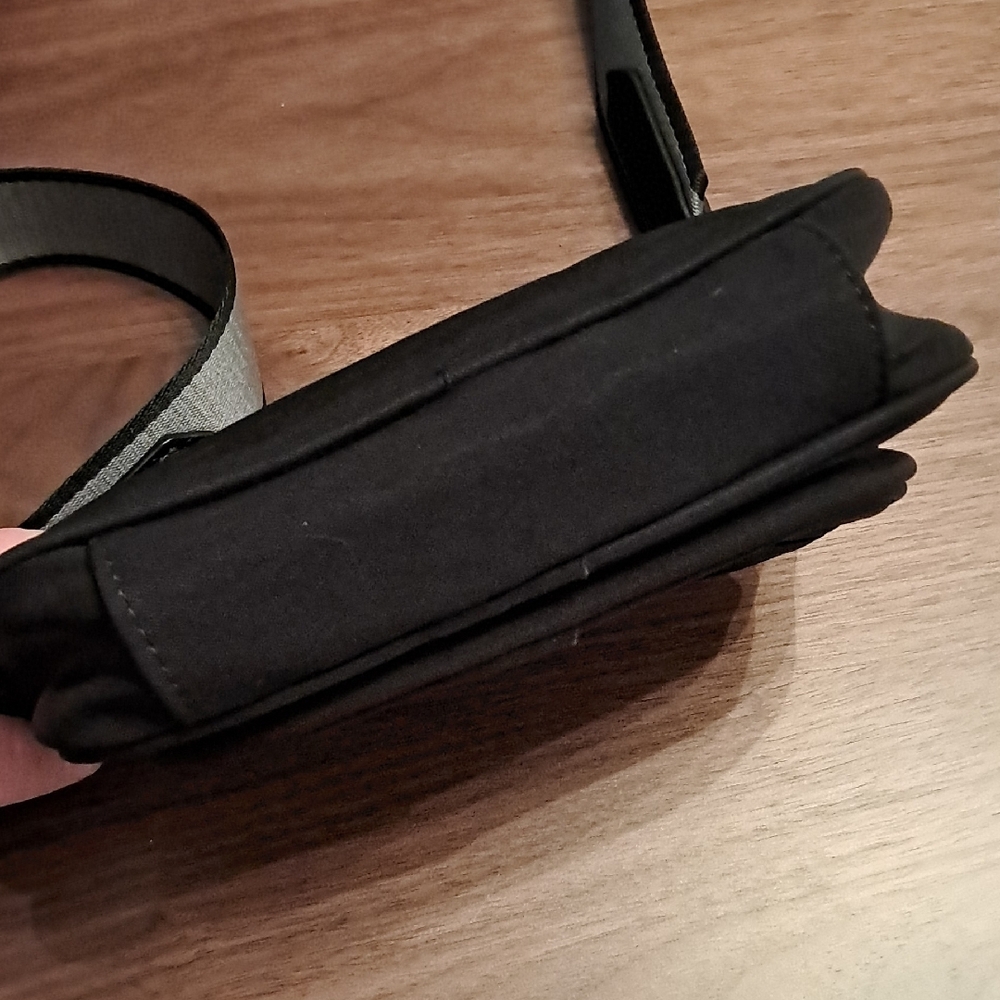 Botkier Black Crossbody Bag with Gray Strap - Picture 3 of 5
